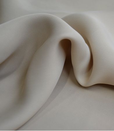 Tissu doublure heavy twill viscose - ivoire Tissu doublure heavy twill viscose - ivoire