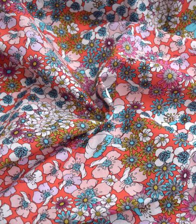 Tissu viscose Joplin Joplin - Orange Tissu viscose Joplin Joplin - Orange