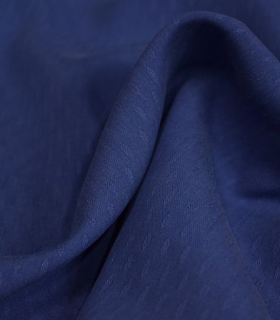 Tissu light Diamond Jacquard - Lapis Tissu light Diamond Jacquard - Lapis