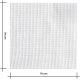 Jersey maille nid d'abeille - Neige