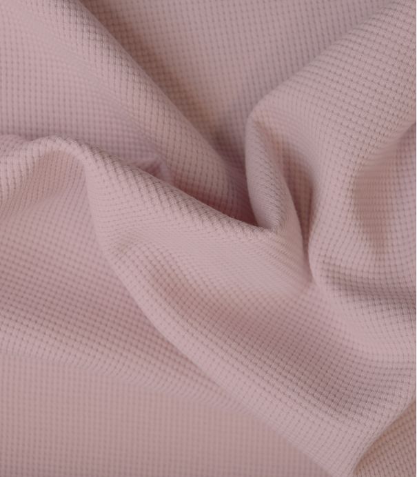 Jersey maille nid d'abeille - Pétale Jersey maille nid d'abeille - Pétale