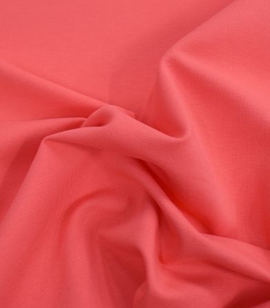 Tissu bio Jersey - Coral