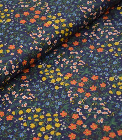 Tissu coton - Wildwood Garden - Navy Tissu coton - Wildwood Garden - Navy
