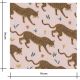 Tissu coton - Jaguar - Blush Metallic