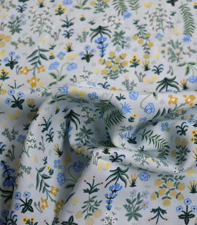 Tissu viscose - Menagerie Garden - Mint Tissu viscose - Menagerie Garden - Mint