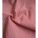 Tissu coton - Rayure Oshkosh - Rouge