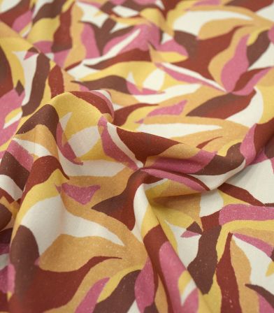 Tissu viscose Tamaris - Ambre