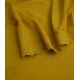 Double gaze feston & broderie - Ocre