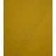 Double gaze feston & broderie - Ocre