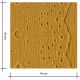 Double gaze feston & broderie - Ocre