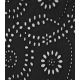 Broderie anglaise Arabesque - Noir