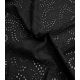 Broderie anglaise Arabesque - Noir