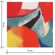Tissu viscose soyeuse - Landscape Grenade