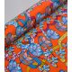 Tissu wax - Orange fruits