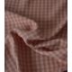 Tissu Two tone check - Old rose