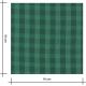 Tissu Two tone check - Frog
