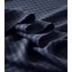 Tissu Two tone check - Dark Navy