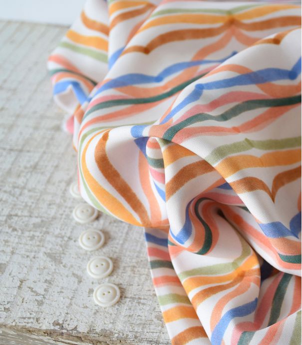Tissu viscose Waves Tissu viscose Waves