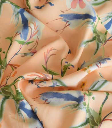 Tissu viscose Amarellys - Nude Tissu viscose Amarellys - Nude