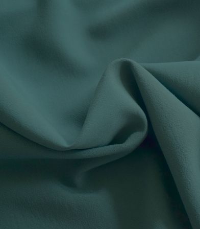 Tissu crêpe viscose mat - Fougère Tissu crêpe viscose mat - Fougère