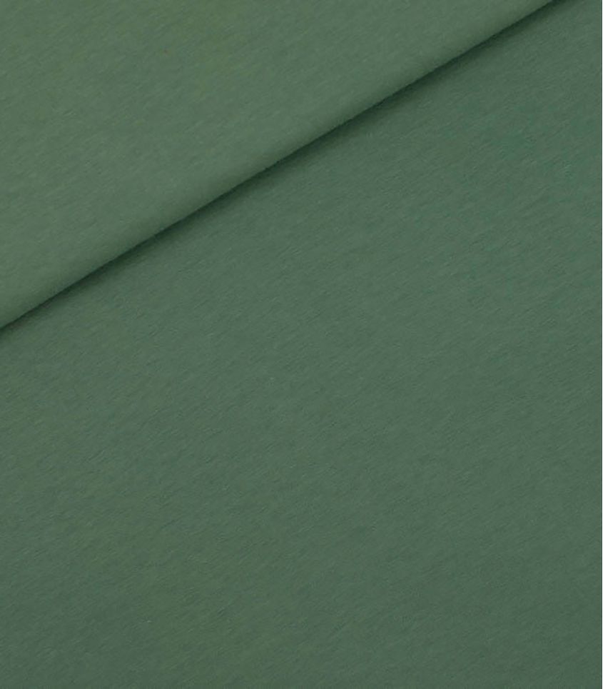 Tissu French terry - Duck green