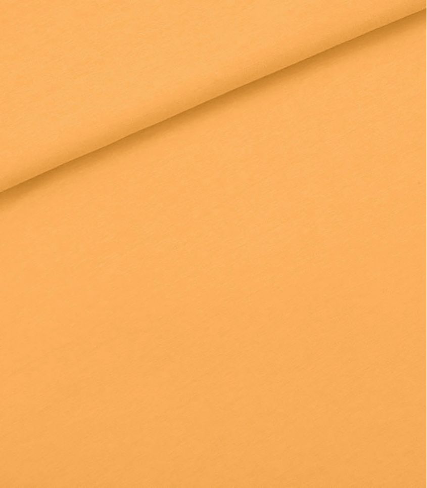 Tissu French terry - Yellow amber
