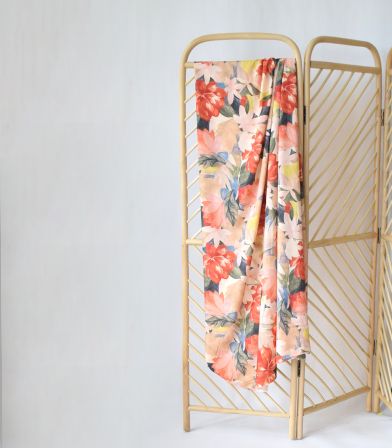 Tissu viscose soyeuse - Giverny