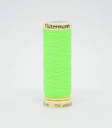 Fil à coudre Gütermann vert fluo-3853