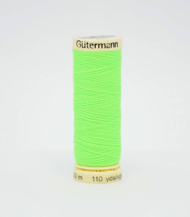 Fil à coudre Gütermann vert fluo-3853