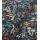 Tissu coton - Meadow - Black Multi Metallic