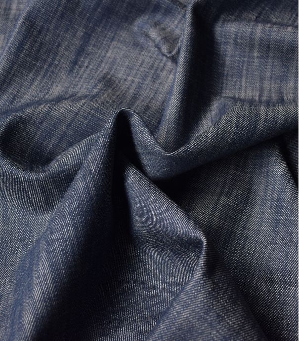 Tissu Jean souple - Navy blue Tissu Jean souple - Navy blue