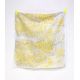 Tissu japonais Nani Iro- Bird Eye Grey & Yellow