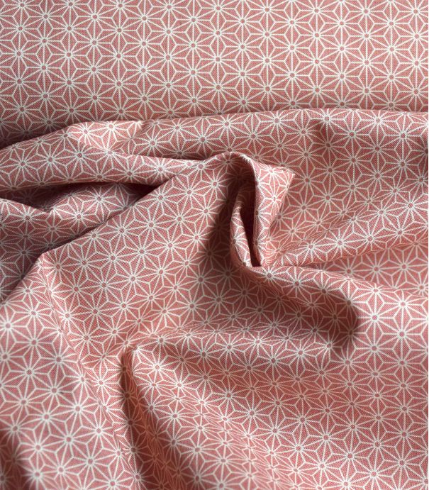 Tissu japonais coton - Asahona Old pink Tissu japonais coton - Asahona Old pink