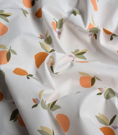 Tissu coton Marisol - Blanc cassé Tissu coton Marisol - Blanc cassé