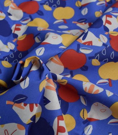 Tissu coton Nashi- Lazuli Tissu coton Nashi- Lazuli