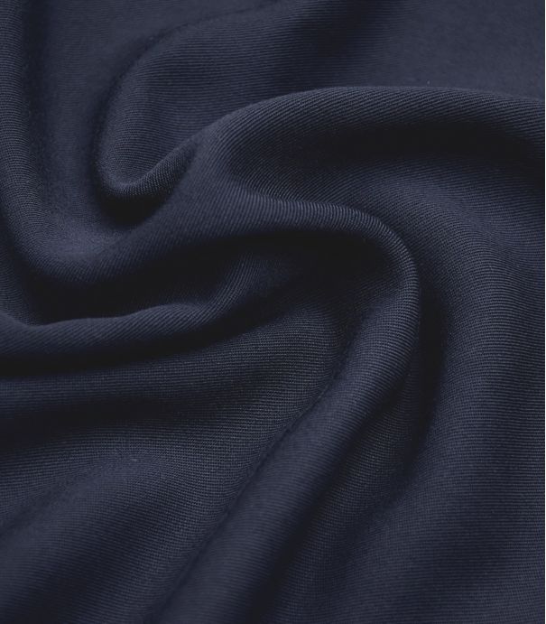 Twill viscose Dark navy