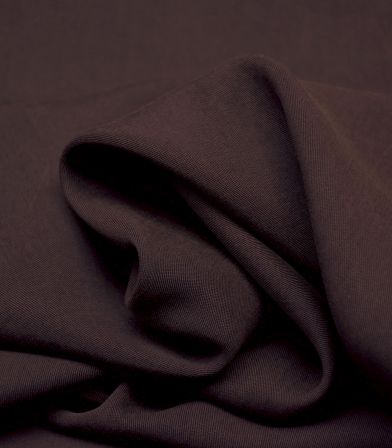Tissu Tencel twill - Chocolat Tissu Tencel twill - Chocolat
