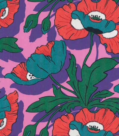 Tissu Liberty Butterfield Poppy - Pink Tissu Liberty Butterfield Poppy - Pink