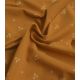 Tissu jersey imprimé stars - Caramel