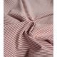 Tissu jersey rayé - Blush