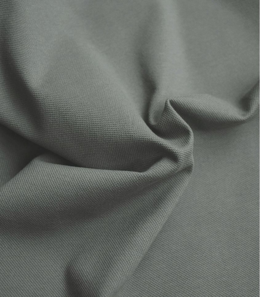 Tissu Jersey piqué - Dark grey