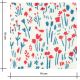 Tissu sweat - Paint Flowers