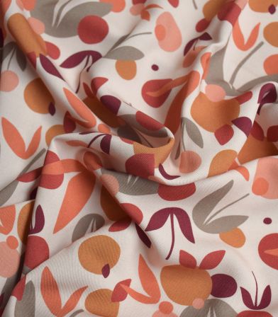 Tissu Viscose Ecovero - Autumn Nuts Tissu Viscose Ecovero - Autumn Nuts