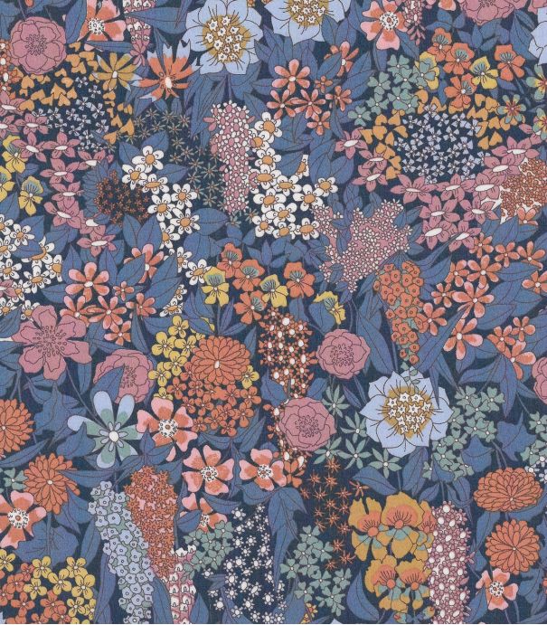 Tissu Liberty Ciara - Navy Tissu Liberty Ciara - Navy