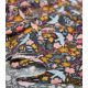 Tissu velours milleraies Birdy - Gray