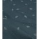 Tissu velours milleraies Shiny daisy - Blue jean