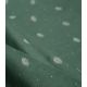Tissu velours milleraies Shiny daisy - Green