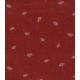 Tissu velours milleraies Shiny daisy - Brique