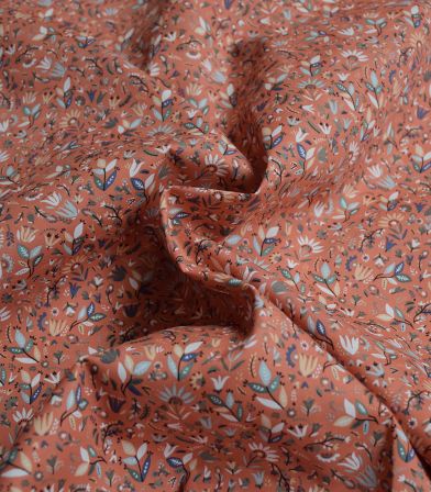 Tissu Popeline Coton - Artic Flowers Tissu Popeline Coton - Artic Flowers