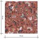 Tissu Popeline Coton - Artic Flowers